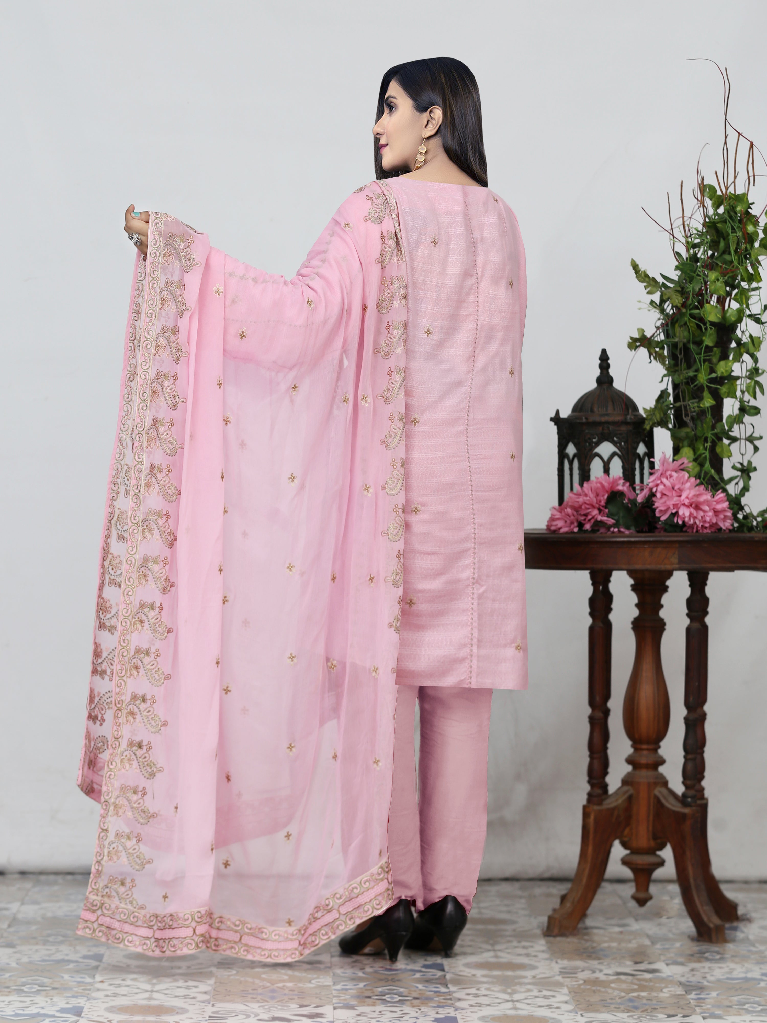 RONAQ DG-831B  ( Unstiched KARANDI Collection)